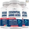 NEW AGE Amino Acid Complex – 20 Aminos with BCAAs, L-Glutamine, L-Arginine & Hyaluronic Acid – Supports Recovery, Energy, Immune Health & Wellness – Non-GMO, Gluten-Free – 180 Capsules