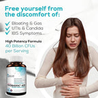 D Mannose Capsules and Probiotics for Women Bundle I Urinary Tract + Vaginal Health Support I UTI and Yeast Infection Control I Vegan, Gluten Free I Made in USA