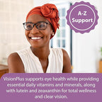 Reload! Vision Plus Eye Health Supplement – Lutein, Zeaxanthin, Bilberry, Vitamin A – 60 Capsules