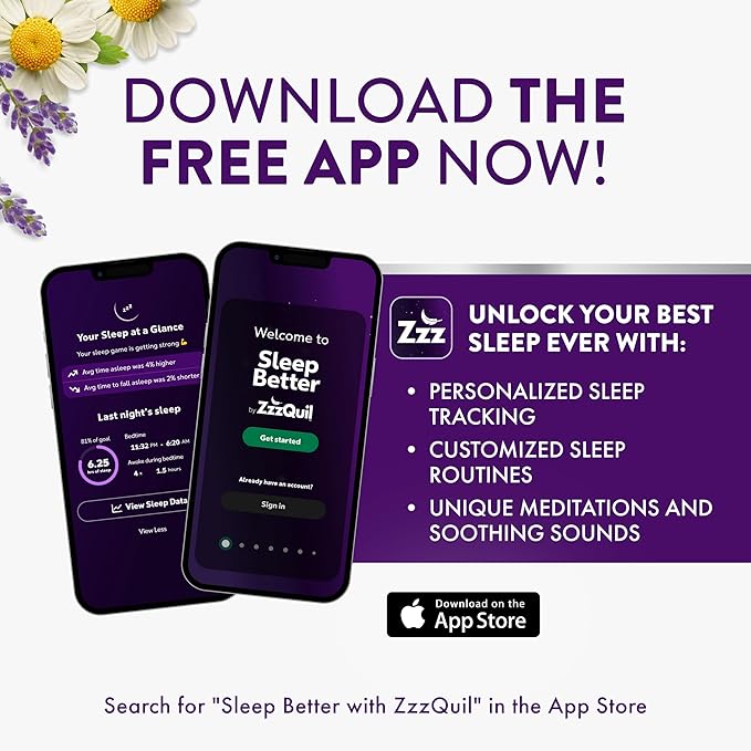 ZzzQuil Pure Zzzs, +Magnesium Capsules, L-Theanine and Magnesium, Sleep Aid, 4-in-1 Magnesium: Citrate, Bisglycinate, Oxide, and Carbonate, Sleep Aids for Adults, 90 Sleep Capsules