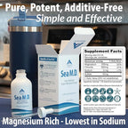 Anderson Sea M.D. Concentrated Trace Mineral Drops, 79 Trace Minerals with Magnesium, Sodium and Chloride Electrolytes - Supports Hydration, Energy, Muscles and Bone Health - 4 Fl Oz, 60 Servings