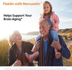 Doctor's BEST Trans-Resveratrol 600 mg 60 Count & Fisetin with Novusetin 100 mg 30 Count