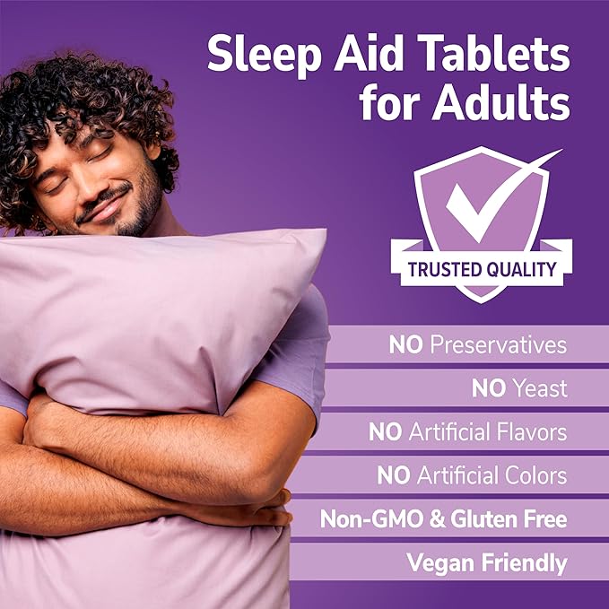 21st Century Melatonin 10mg Extra Strength Tablets, (120 Count), Prolonged Release Sleep Aid for Adults, Promotes Relaxation & Restful Sleep, Non-Habit Forming, Gluten-Free, Non-GMO