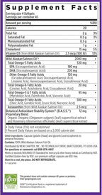New Chapter Wholemega Fish Oil Supplement, Tiny Capsules, 2000mg per Serving, Clinically Proven Wild Alaskan Salmon Oil with Omega-3 + Vitamin D3 + Astaxanthin, 500mg per softgel - 180 Count