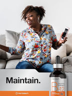 Horbaach B12 Vitamin 5000 mcg Sublingual | 4 Fl Oz | as Methylcobalamin and Cyanocobalamin | Liquid Vegetarian Drops | Berry Flavor | Non-GMO & Gluten Free Supplement