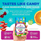 Nutracelle NUTRAMIN Sugar-Free, Allergen-Free 100% Vegan Gummy Multivitamins for Kids - Great Tasting Natural Gummies Your Kids Will Love - 60 Count Bottle