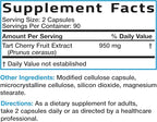 Bronson Tart Cherry Maximum Strength, 180 Vegetarian Capsules (90 Servings)