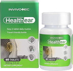 Hearing Support Supplement for Ear Health & Clarity | Auditory Wellness Formula with Magnesium, Vitamin B6 & Patented Botanical Complex | Daily Use | 60 Tablets