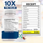 NEW AGE Amino Acid Complex – 20 Aminos with BCAAs, L-Glutamine, L-Arginine & Hyaluronic Acid – Supports Recovery, Energy, Immune Health & Wellness – Non-GMO, Gluten-Free – 180 Capsules