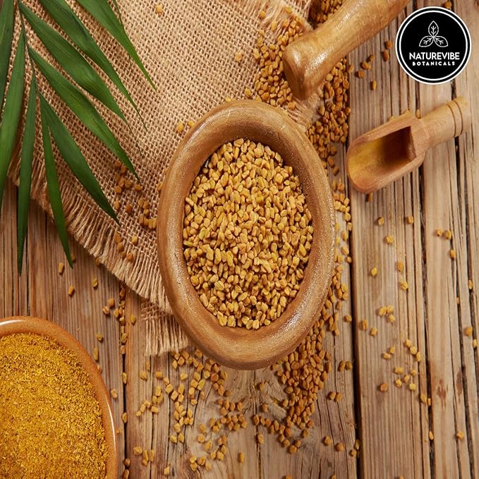 Naturevibe Botanicals Fenugreek Seed Powder, 5lbs | Methi Seeds Ground | Trigonella Foenum Graecum - 100% Pure & Natural