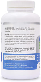 Magnesium Bisglycinate 200mg - 100% Chelated Capsules for Superior Absorption - Gentle Formula, No Laxative Effect - Sleep Energy Cramps Muscle Support - Fully Reacted & Buffered