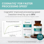 Himalaya Memory & Focus Herbal Supplement - Supports Cognitive Function, Attention, Vegan - 60 Capsules