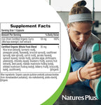 NaturesPlus Source of Life Garden Iron - 30 Quick-Release Capsules - Plant-Based Iron Supplement with 20+ Whole-Food Extracts - Fast Acting - USDA Certified Organic - 30 Servings