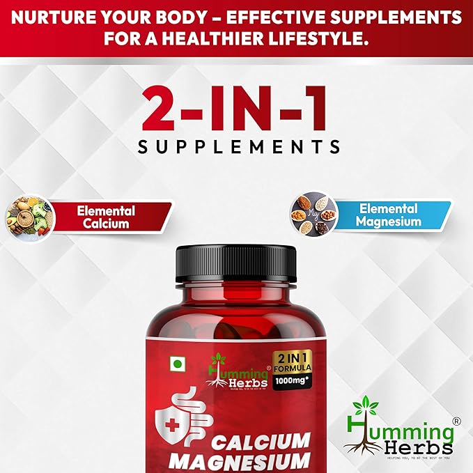 Humming Herbs Calcium Magnesium Butyrate Capsules (90)