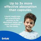 Dr. Kids Children's Allergy Relief Medicine with Diphenhydramine HCl 12.5 mg - Pre-Measured Single-Use Vials, Kids Antihistamine for Sneezing, Runny Nose & Itchy Eyes, Mixed Berry Flavor, 48 Count