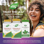 Nature's Way Vitamin C with Rose Hips, Antioxidant & Immune Function Support from vitamin C*, Promotes Collagen for Healthy Skin*, 1,000 mg per 2-Capsule Serving, 250 Capsules (Packaging May Vary)
