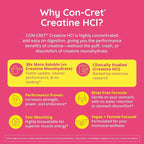 Happy Healthy Hippie Creatine HCl Powder with KSM-66 Ashwagandha | Vegan Creatine for Women | 38x Solubility vs Monohydrate | Hormone Balance | Minimal Bloat | Unflavored, 50 Servings