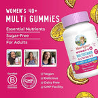 MaryRuth's Multivitamin for Women 40+ | Sugar Free | Vegan Womens Vitamins | Immune Support | Daily Women's Multivitamin + Chasteberry | Hair, Skin and Nail Gummy Vitamins for Women | 60 Count