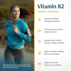 Vykee Nutrition Vitamin B2 Riboflavin Drops - Liquid B2 Supplement for Energy Metabolism, Cellular Function and Vision Support - Vegan, Non-GMO, Gluten-Free, GMP Certified - 6.5 mg, 30 Servings