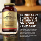 Solgar Ester-C Plus 500 mg Vitamin C (Ascorbate Complex), 100 Vegetable Capsules - Gentle & Non Acidic - Antioxidant & Immune Support - Non GMO, Vegan, Gluten-Free, Kosher - 100 Servings