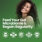 Layer Origin Constipiotic Prebiotic Fiber to Ease Bowel Movement and Support Regularity - 4.4 g Per Serving - HMO 2'FL, GOS, Inulin FOS - 30-Day Supply - Unflavored, No Taste, Dissolve Easily
