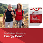 PROTOCOL FOR LIFE BALANCE Nutri-Dose B-12 10,000mcg - Liquid Vitamin B-12 - for Energy, Nerve Health & Metabolism Support* - with Folate & Biotin - Convenient Vials - High Potency B-12-12