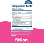 Bariatric Fusion Iron Supplement for Women Anemia | Chewable Iron with Vitamin C | Watermelon Flavored Soft Chew | Gentle on Stomach Ferrous Fumarate for Women and Men | Gluten Free | 60 Count