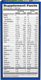 PreserVision AREDS 2 + Multivitamin,#1 Eye Doctor Recommended Brand,2-in-1 Eye Vitamin with Lutein,Zeaxanthin,Zinc,and Vitamin C,D & E,80 Softgels,(Pack of 2)