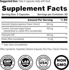Celly Senolytic Complex | Longevity Supplement for Healthy Aging and Cellular Health with Quercetin and Fisetin | Targets Senescent Cells | 30 Servings | Non-GMO & 3rd Party Tested