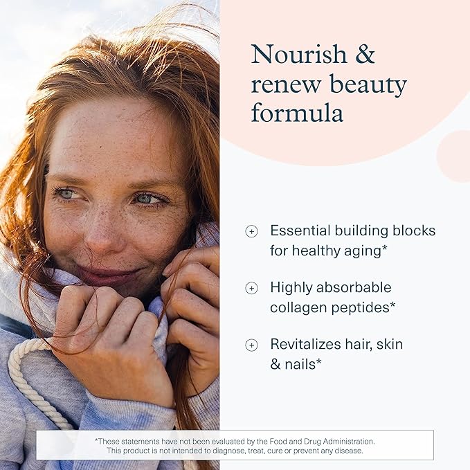 Youtheory Advanced Collagen - 6,000 mg Hydrolyzed Collagen Peptides - Includes Antioxidants & Contains Vitamin C - Hair Growth, Nails, Joint Health & Bone Support* - 290 Tablets (48-Day Supply)
