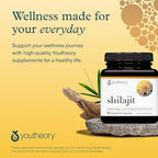 Youtheory Shilajit - PrimaVie Himalayan Shilajit Capsules - Supports Energy, Stamina & Endurance* - Gluten Free - 60 Capsules (30-Day Supply)