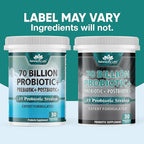 NaturaLife Labs Probiotics 70 Billion CFU – 15 Strains with Organic Prebiotic & Postbiotic – 3-in-1 Formula – 30 Vegan Capsules