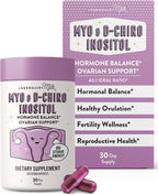 Legendairy Milk Pure Myo-Inositol & D-Chiro Inositol, PCOS Supplements Inositol Supplement for Women, Hormone Balance 40:1 Ratio Ovarian Support, Fertility Supplement | 2000mg, 120 Vegan Capsules