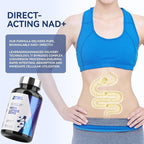 ZNC®10-in-1 NAD+ Supplement with Liposomal NAD, Urolithin A & Resveratrol for Energy & Cellular Repair - 60 Vegan Capsules