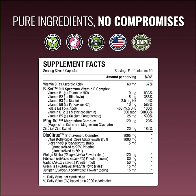 Approved Science Tinnitol - Tinnitus Support Supplement - Ease Ringing in The Ears - Boost Inner Ear Health - 1 Bottle - 3 Month Supply - Made in The USA