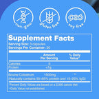 Zena Nutrition Pure Colostrum Capsules, 1500mg Supplement, Grass Fed Bovine Colostrum, Supports Immune and Digestive Health, Promotes Gut Health, Gluten Free, Fat Free, 1 Month Supply, 90 Capsules