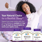 21st Century Melatonin 10mg Extra Strength Tablets, (120 Count), Prolonged Release Sleep Aid for Adults, Promotes Relaxation & Restful Sleep, Non-Habit Forming, Gluten-Free, Non-GMO