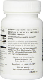 Optimum Vitamin B-2 Tablets, 100 Mg, 100 Count