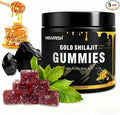 Shilajit Gummies Manuka Honey Lemon Flavor Himalayan shilajit No Added Sugar Ashwagandha, Gokshura| Fulvic Acid & 85+ Trace Minerals for Men, Women I Non-GMO 100% Natural & Organic I 30 Gummy