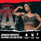 Animal Cuts Thermogenic Fat Burner Powder - Weight Loss for Women and Men for Metabolism, Energy, Focus, and Nootropic Brain Support with Ketones Appetite Suppressant - Blue Ice Pop Flavor