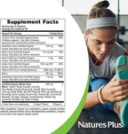 NaturesPlus Source of Life Garden Vitamin B12 - 60 Capsules - Includes 20+ Whole Food Extracts - USDA Certified Organic, Non-GMO, Vegan, Gluten Free - 30 Servings