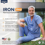 Freeda Iron Supplement - Ferrous Fumarate Iron Tablets