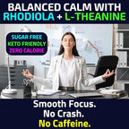 Rhodiola Rosea NALT N-Acetyl-L-Tyrosine Methylated Vitamin B Complex L-Theanine Gummies w P5P B6 5-MTHF B9 Folate Methyl B12 Methylcobalamin B3 Niacinamide, Supplement Powder Capsule Pill Supplements