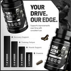 Turkesterone & Tongkat Ali for Men (60 Capsules) - Turkesterone 500mg + Tongkat Ali 500mg + Apigenin 25mg + BioPerine 5mg per serving to boost stamina, muscle growth and builder - Made in The USA