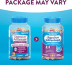 Digestive Advantage Probiotic Gummies For Digestive Health, Natural Fruit Flavors Vitamin D, Daily Probiotics For Women &Men Occasional Bloating, Minor Abdominal Discomfort & Gut Health, 80ct (2 Pack)