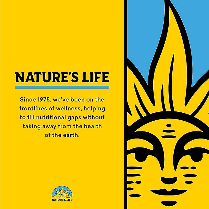 Nature's Life Vitamin B-2 250 mg - Vitamin B2 Energy Pills for Metabolism Support - High-Potency Riboflavin Plus Calcium Supplement - One Per Day - 100 Servings, 100 Tablets