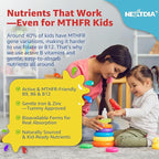 Kids Multivitamin Gummies with Iron, Sugar Free, Kids Daily Vitamins + Probiotics, Algae Omega 3 (EPA/DHA), A, C, D, Methyl B12, Folate, B6, Zinc, Biotin, for Healthy Growth, Immune Support, 60 Count