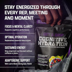 Get A Grip Electrolyte Powder Packets – Hydration & Mental Focus Support with Lion’s Mane & Cordyceps – Sugar-Free, Keto Electrolyte Drink Mix – 16 Count