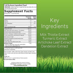 Irwin Naturals Milk Thistle Liver Detox - 60 Liquid Soft-Gels, Supports Liver Health with Dandelion, Artichoke, Turmeric & Green Beet Root - 30 Total Servings