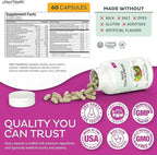 Teen Vitamins for Girls 12-17 - Teen Multivitamin Supreme with D3, Iron, Calcium, Biotin, Digestive Enzymes – Teenager Girl Multi Vitamins for Energy, Immune & Mood Support – 60 Count